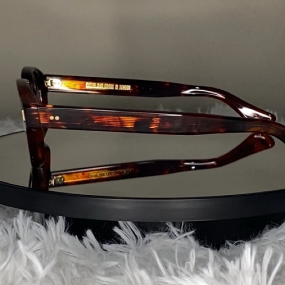 Cutler And Gross Eyeglasses/ Model #: 9290/ Red Tinted Frames - Picture 6 of 7